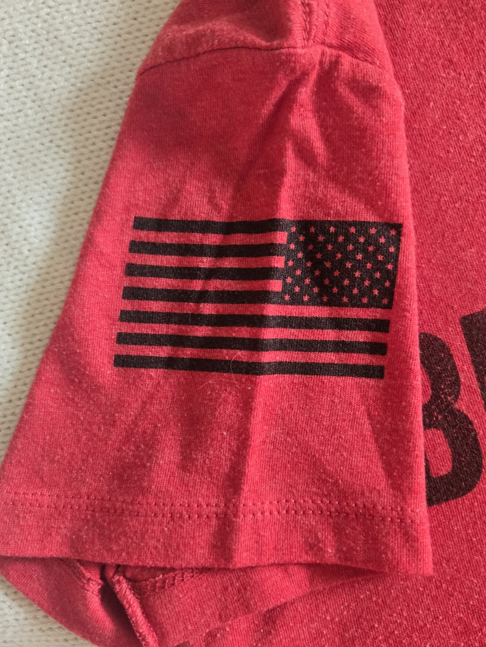 Black Rifle Coffee Company BRCC Tee | Women's Medium Red Veteran Owned - Picture 5 of 6
